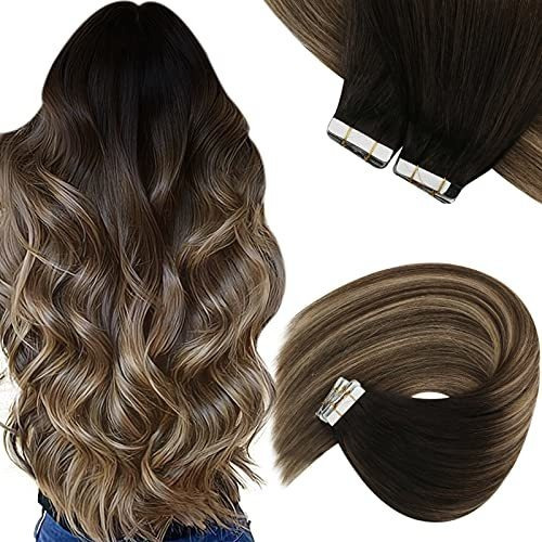 Cinta Soleada En Extensiones De Pelo Negro Ombre Wvd3c