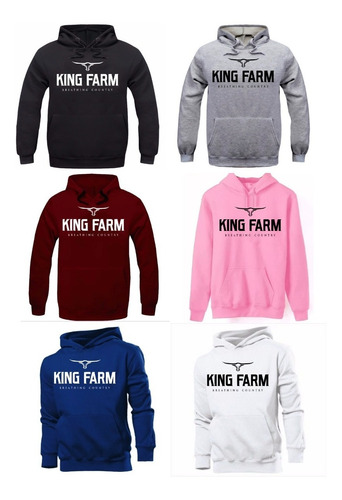 blusa de frio king farm