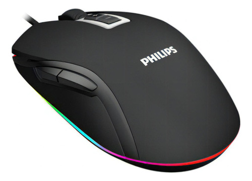 Mouse Gamer Philips G200 2800dpi Con Iluminación - Tecnobox