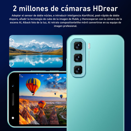 Android Celulares Hot 50 5.0 Pulgadas Barato Ram1gb Y Rom16gb Púrpura