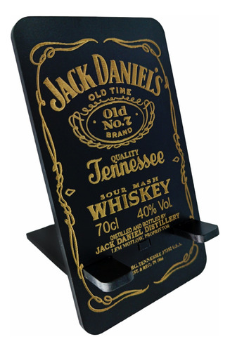 Soporte Escritorio Para Celular Jack Daniels