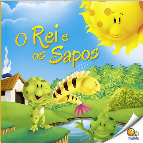 Moral da História: O Rei e os Sapos (Nível 2 / Paradidáticos Todolivro), de Little Pearl Books. Editorial Todolivro Distribuidora Ltda., capa mole em português, 2016