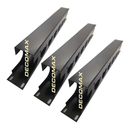 Imagen 5 de 6 de Organizador De Cables Para Rack Con Tapa 1 Unidad