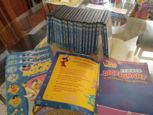 Colección Magic English Interactivo ( 20 Fascículos +  Dvd) 