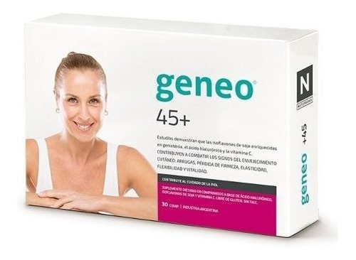 Natufarma Geneo 45+ Acido Hialuronico Suplemento 30 Comp