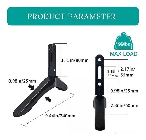 Universal Base Support For 32 A 65 Pulgadas Lcd Tv