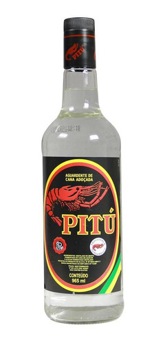 Aguardente Pitu 965ml