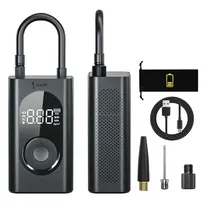 Comprar Compresor De Aire Inflador Bombilla De Neumático Lagom Cqb-08 Electrica Inalámbrica Portatil Para Llanta De Auto Coche Bicicleta Moto 150 Psi 4000mah Detección Digital De Presión 5 Modos De Inflación