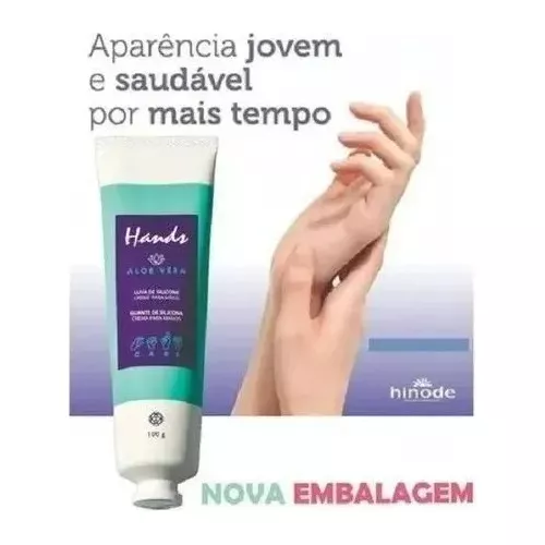 Luva De Silicone Hidratante Creme Para As Mãos Hinode