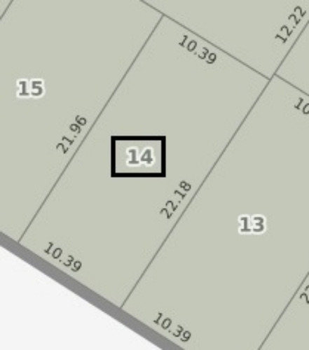 Imagen 6 de 6 de Hotel Más Local A La Calle. Lote Zonificación R1. Zona Aldrey