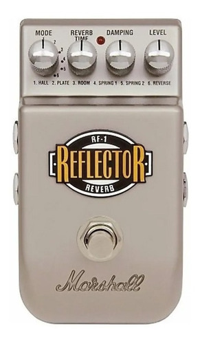 Pedal Guitarra Reverb Marshall Reflector Rf1  Metalico