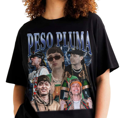Camiseta Peso Pluma, Playera Regional Mexicano Corridos