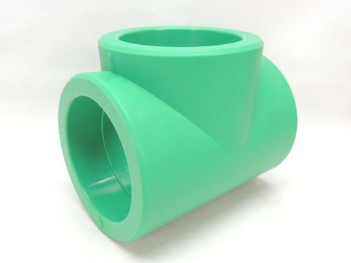 Conexão Tubo Te Fêmea Hidráulico Ppr Verde 110mm