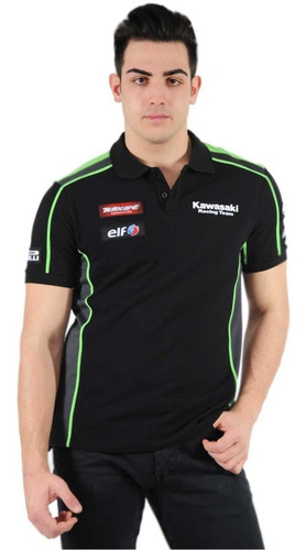 Camisa Polo Oficial Kawasaki Racing Team