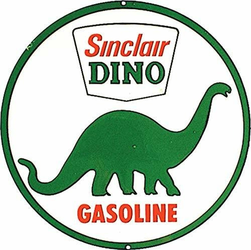 Desesperada Gasolina Empresas Sinclair Dino Cartel De Chapa,