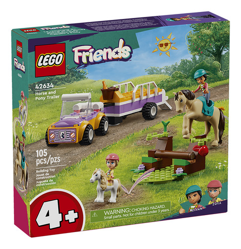 Remolque Para Caballo Y Poni Lego Friends