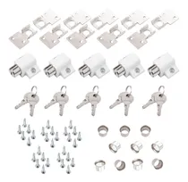 Comprar Kit X 5 Cerraduras Gadnic Puerta Ventana Corrediza Universal