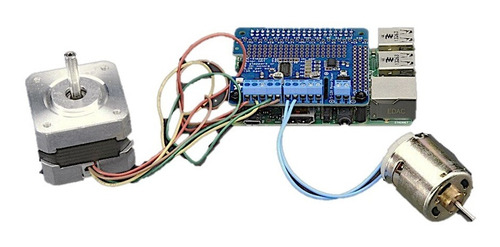 Imagen 1 de 5 de Adafruit Raspberry Pi Dc & Stepper Motor Hat
