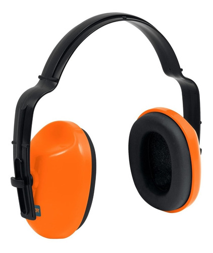 Orejeras Protectoras Anti Ruido 18 Db Truper Color Naranja