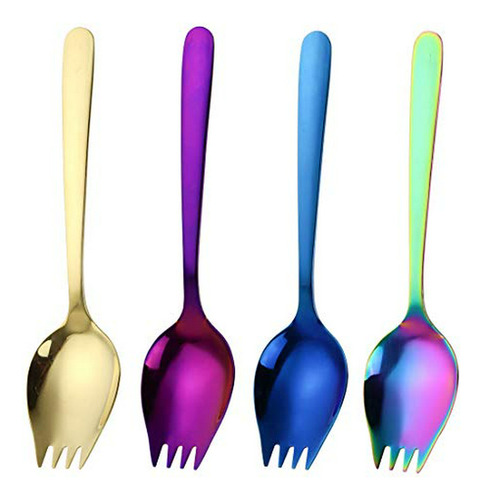 Cucharuchara Acero Inoxidable 4 Pack 5.9  Para Helado Ensala