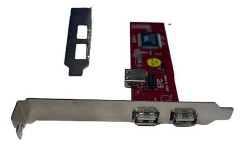 Tarjeta Pci Usb Lampro X 3 Puertos Para Case Y Mini Case (Usado)