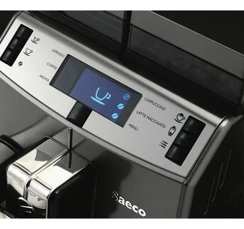 Imagen 3 de 3 de Saeco Lirika Otc Cafetera Express Automatica Cappuccino Color Gris Oscuro