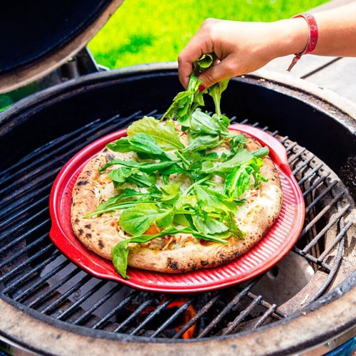 Imagen 3 de 9 de Piedra Pizzera Grande Emily Henry Para Kamado B10