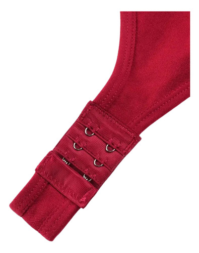 Body Reductor Amoldador De Cintura De Mujer Rojo L
