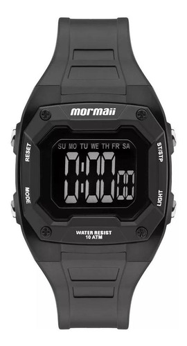Relógio Mormaii Infantil Unissex Preto Digital Mo9451ab/8p