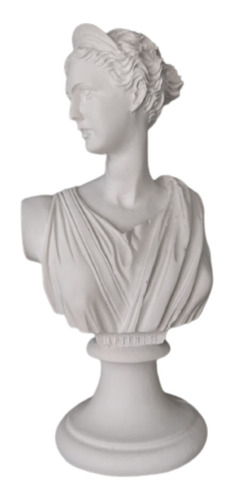 Busto De Artemisa (diana) Diosa De La Caza Griega Romana 