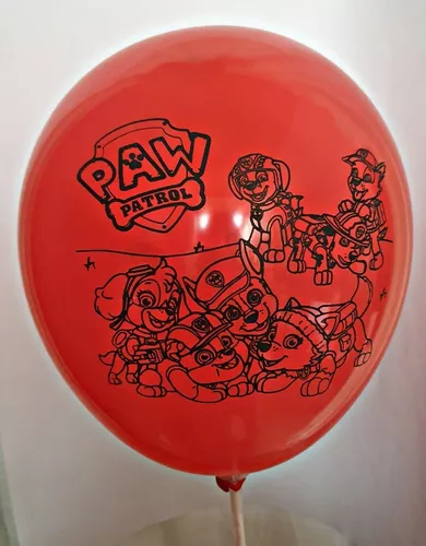 globo patrulla canina palito en la categoria globos de personajes