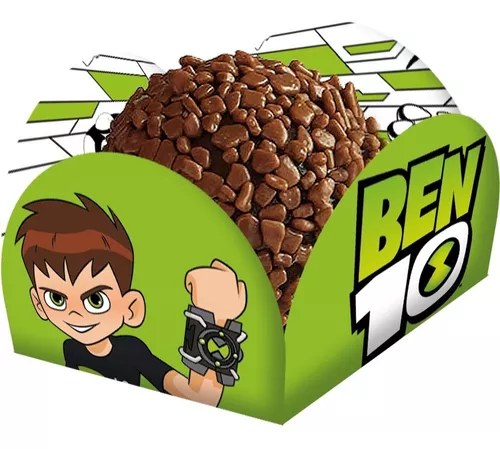 Ben 10 Reboot Kit Decoraçã 10 Mini Displays De Festa