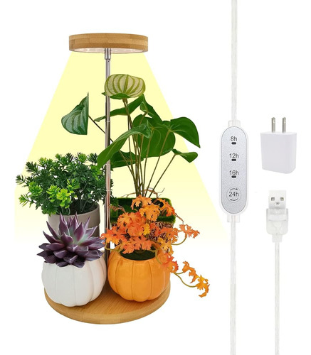 Luz De Crecimiento De Plantas Para Plantas De Interior, Mini