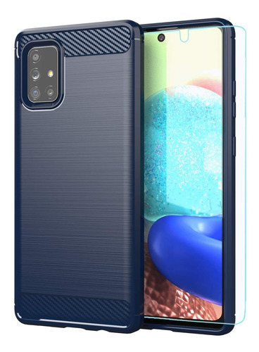 Funda Para Samsung Galaxy A71 (color Azul/marca M Maikezi)