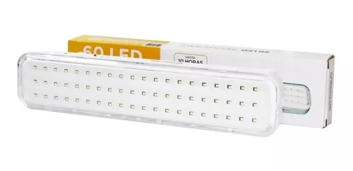 Luces Luz De Emergencia 60 Leds Recargable Con Cable 220v - EVER SAFE®