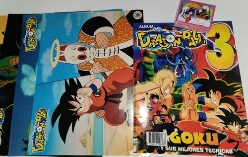 Álbumes  Dragon Ball 3. Completo A Pegar. 