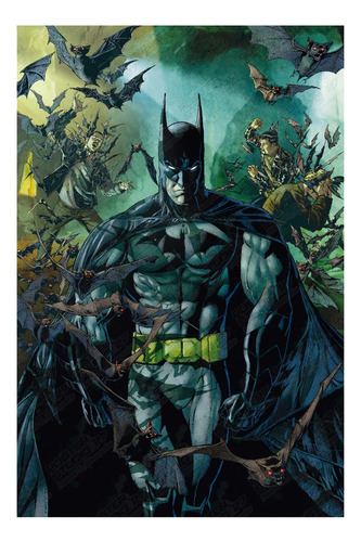 Póster Decorativo Diseño Comics Batman Nightmare