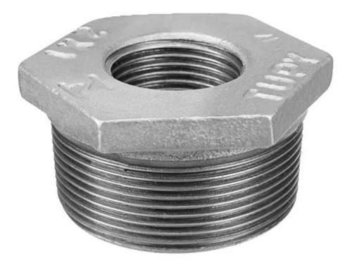 Buje Reducción Galvanizado De  2  X 1 1/4 Dema