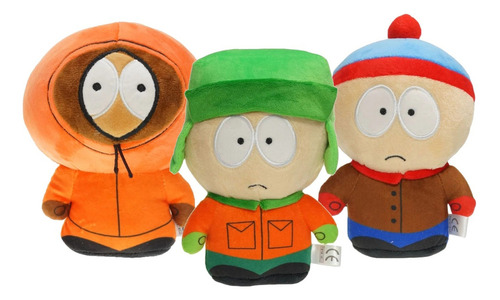  Personajes South Park Peluches Set 3