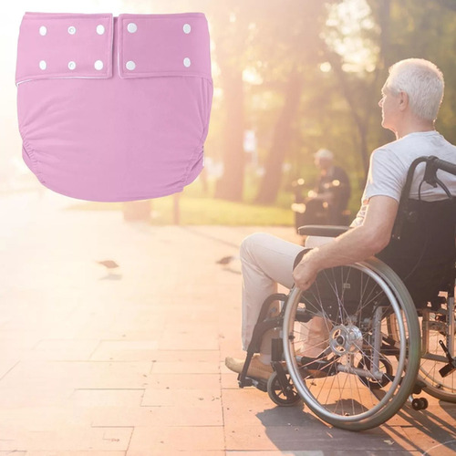 Pañales De Tela Para Adultos Lavables Reutilizables De 2 Uds