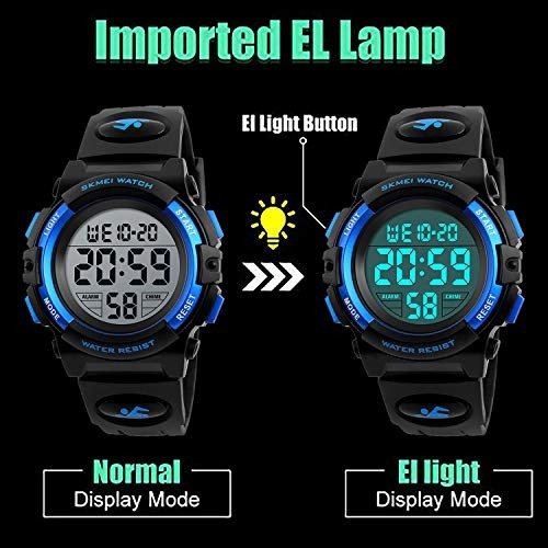 Reloj Infantil Para Niño Y Niña Multifuncion Digital Led Dep