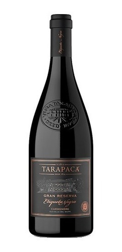 Vino Tarapaca Etiqueta Negra Carmenere 12 Botellas