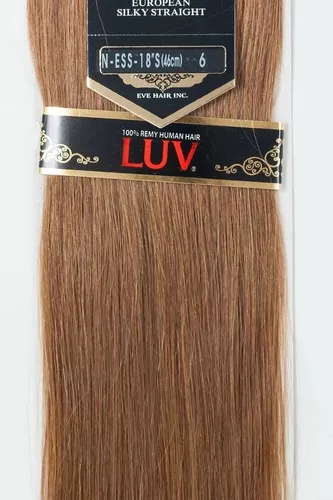 Extension Cabello Luv 100% Humano Remy 18pLG Claros | Ikki Beauty