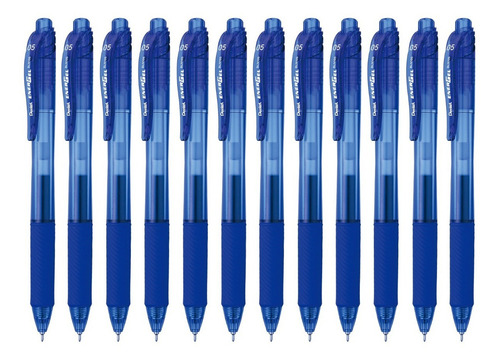 Bolígrafos Pentel Energel Bln105 Tinta Gel Líquida 0.5mm 12u Color de la tinta Azul