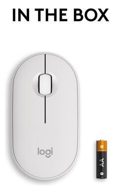 Mouse Inalámbrico Logitech Pebble 2 M350s Blanco - Bufón