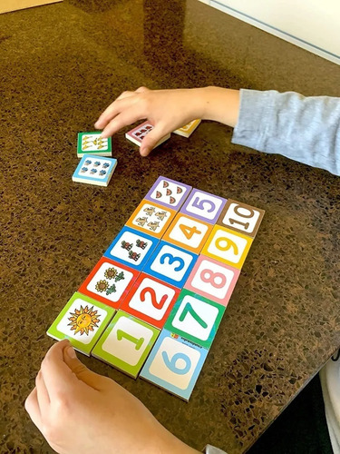 Juego De Madera, Números Por Asociación