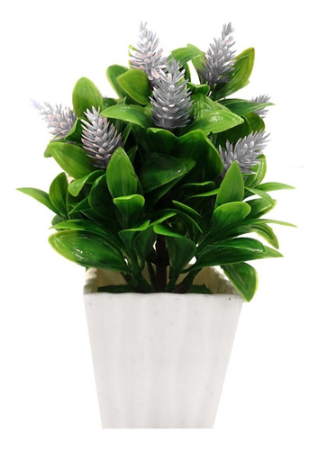 Planta Artificial Flor Con Maceta Colores M5 - Sheshu Home