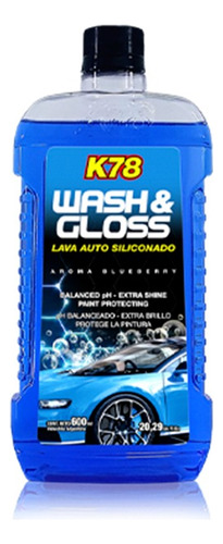 Shampoo Lava Autos Motos K78 Siliconado Wash & Gloss 