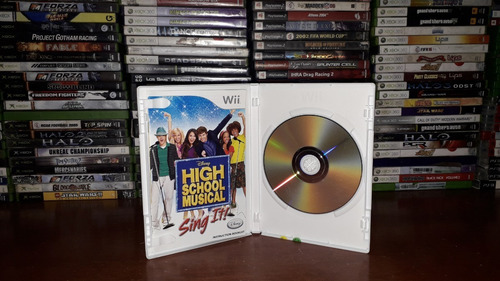 Video Juego Original High School Musical Sing I Consola Wii (Usado)
