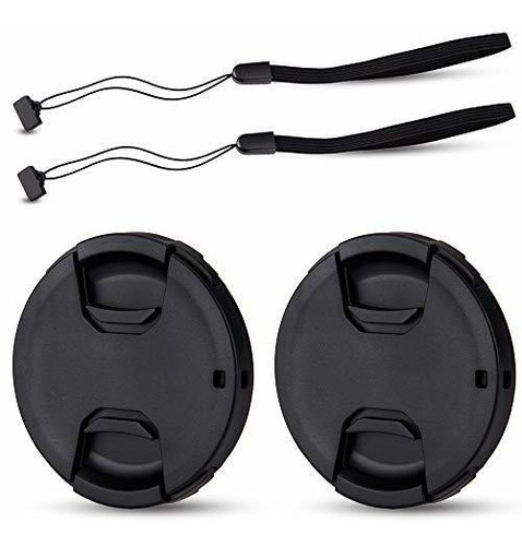 Tapa De Lente Frontal Jjc De 58 Mm, Paquete De 2 Unidades Pa